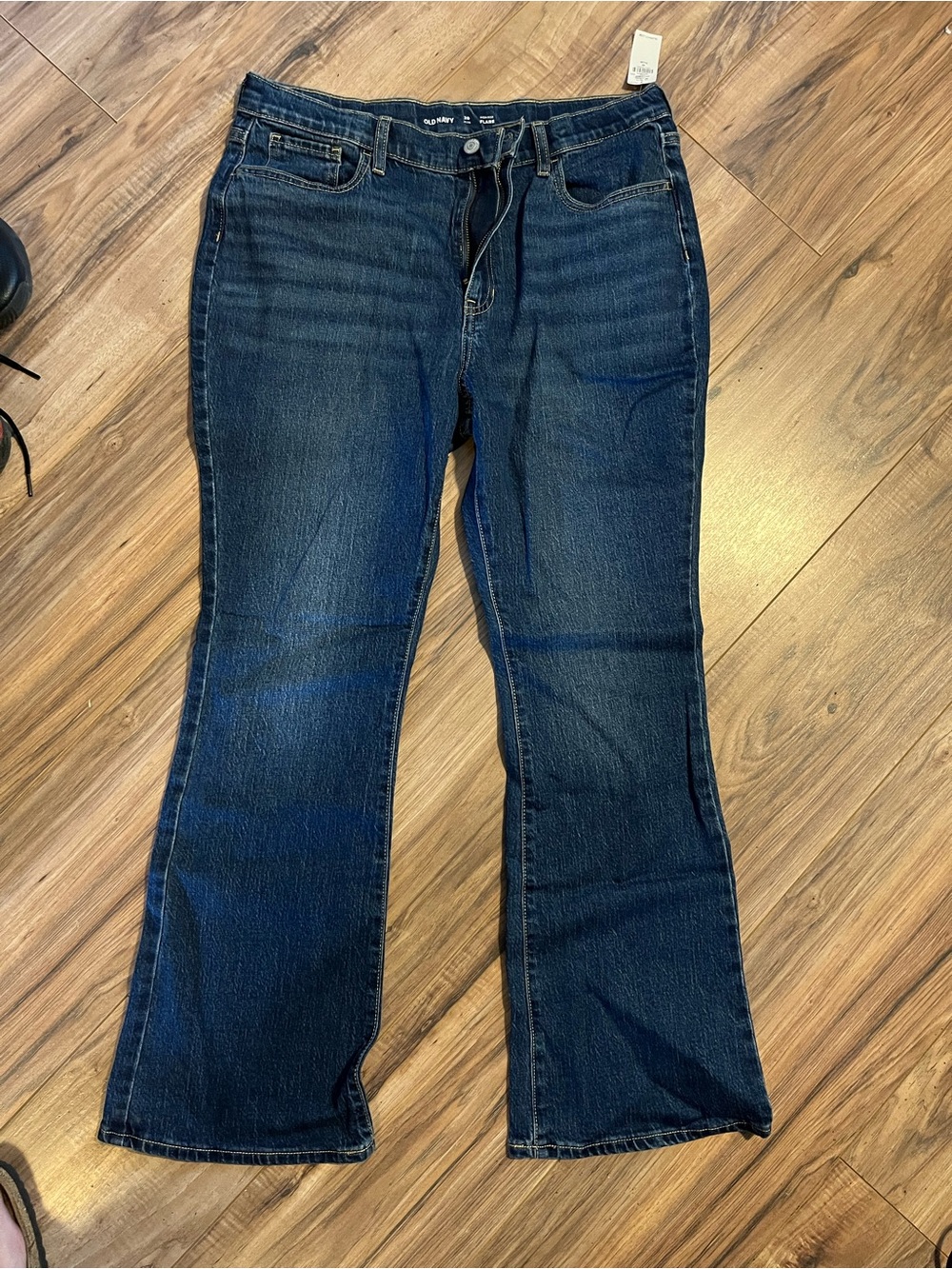 Old Navy Women’s Dark Blue Flare Jeans